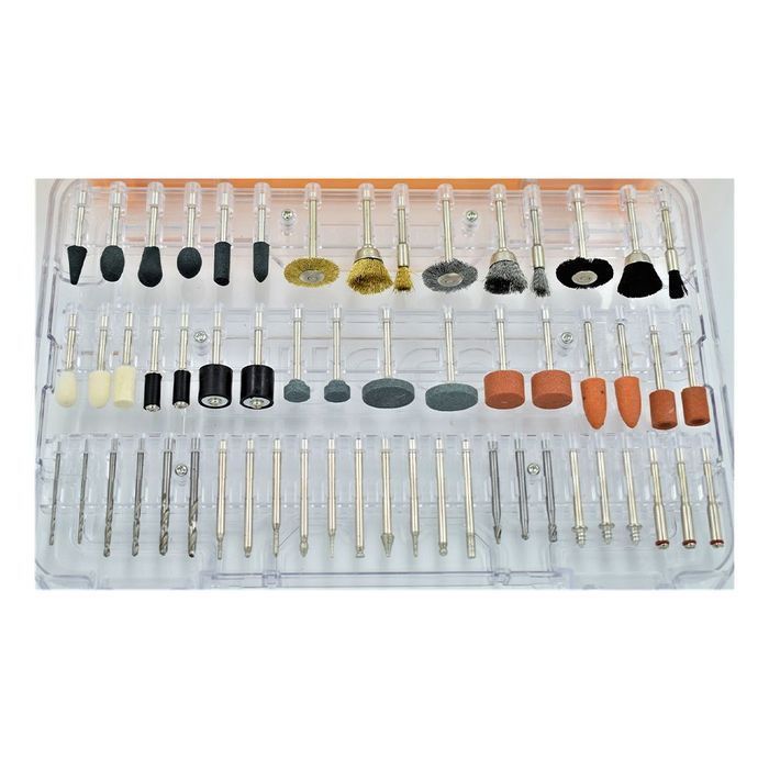 Set accesorii pentru slefuitor - polizor biax 410 piese ingco