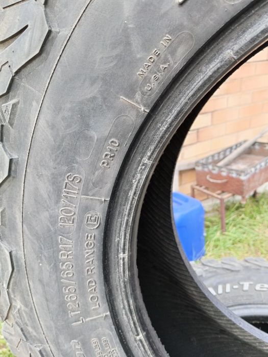 Продам резину BFGoodrich 265/65/R17
