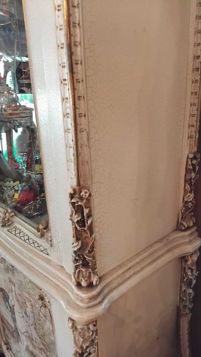 Италиянска барокова витрина - ръчно рисувана