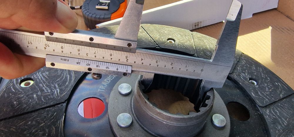 Disc ambreiaj priza putere tractor fiat 615.650 z 18 dinți diametru 25