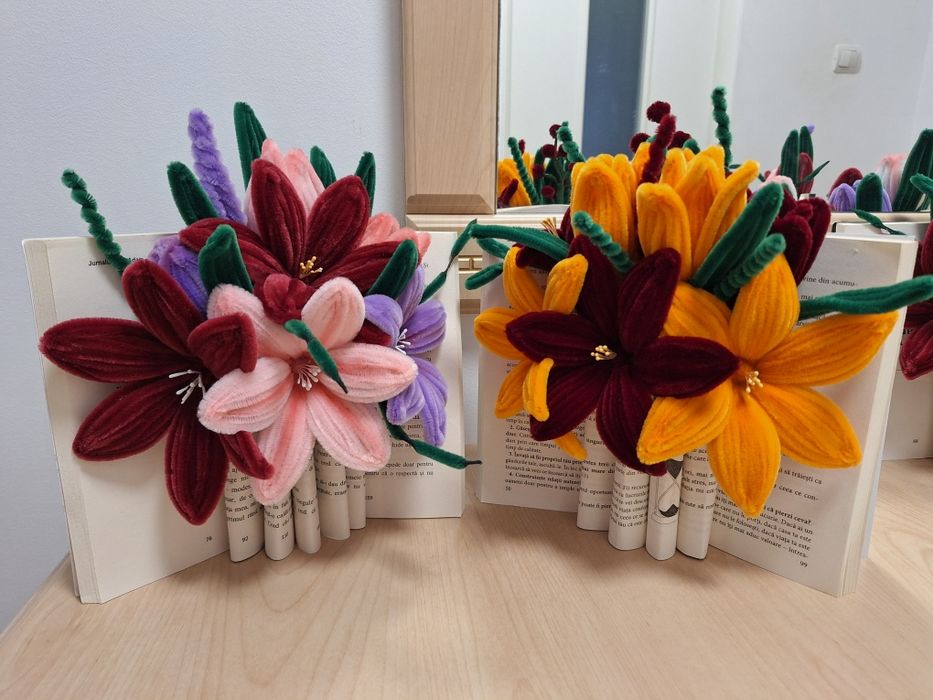 Carte cu flori cadou