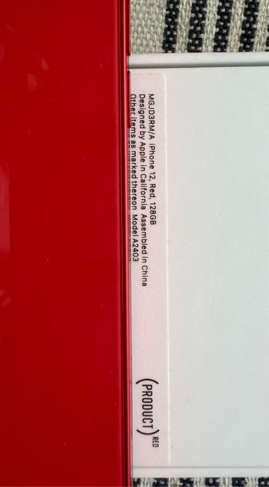 Iphone 12 Red 128GB