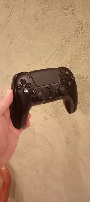 Джойстик ps5 dualsense  черный цвет пс5