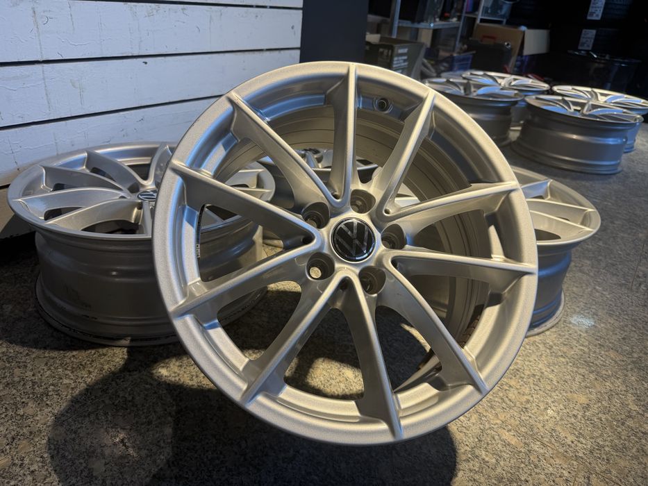 Jante aliaj R17 5x112 OEM VW Passat B8 Tiguan CC Arteon 7.5J ET27