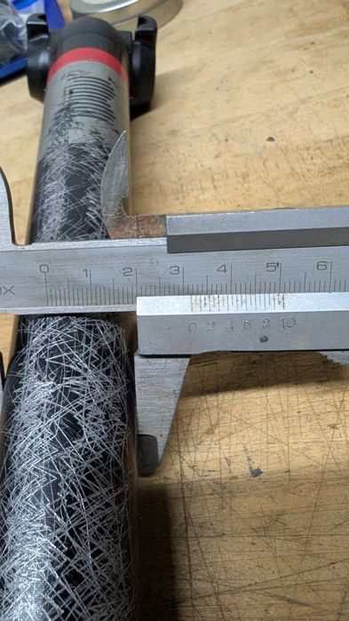 Алуминиево колче 31.6мм дължина 36см.