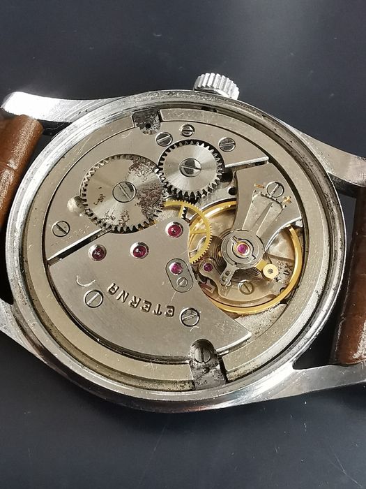 Ceas ETERNA Calendar 140T - Funcționează impecabil !