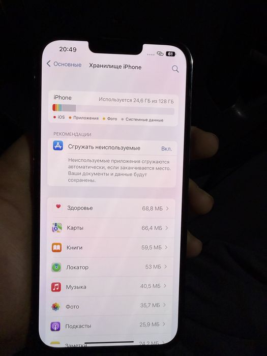 iPhone 13 Pro Max 128/75%