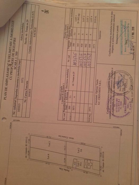 Teren Intravilan Sacele (Jud Constanta) / 28km de Mamaia