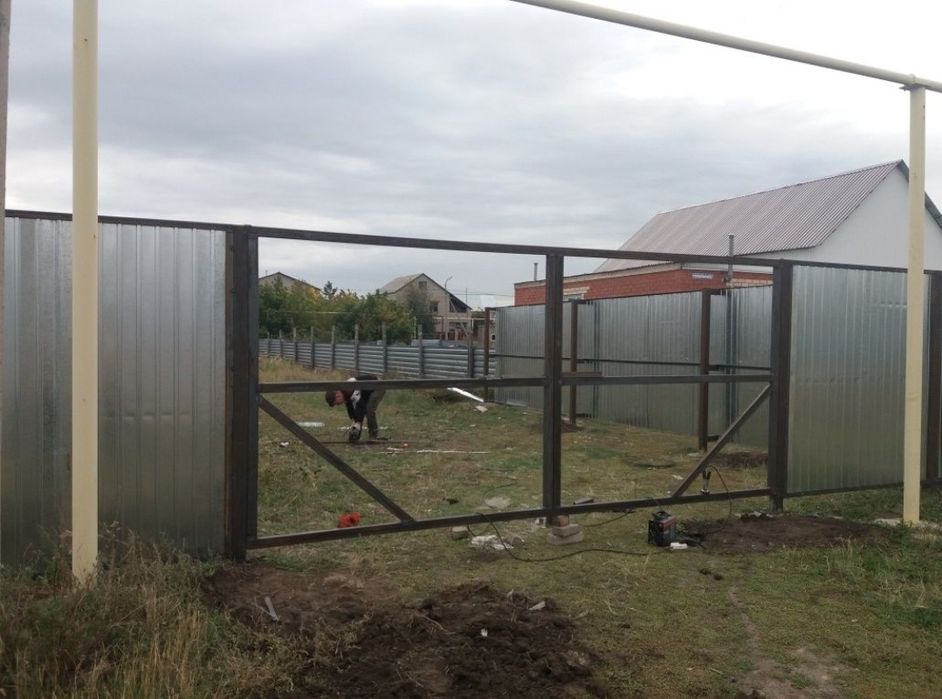 Забор из профлиста