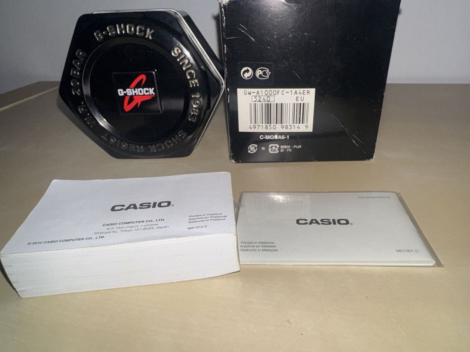 Casio G-shock   Gravitymaster GW-A1000FC-1A4ER 5240