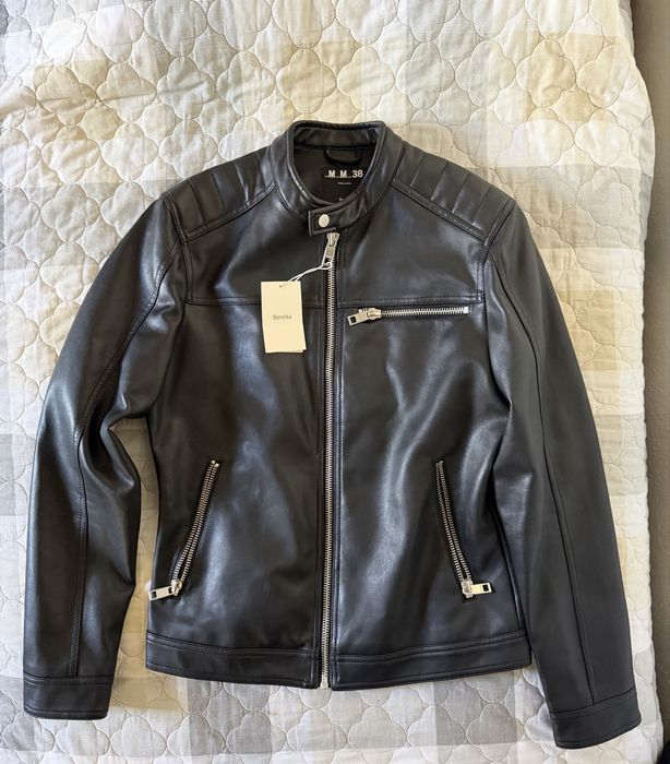 Мъжко Кожено яке Bershka