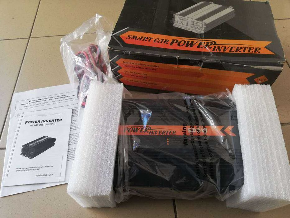 Invertor 12/220V rulota camping 500W