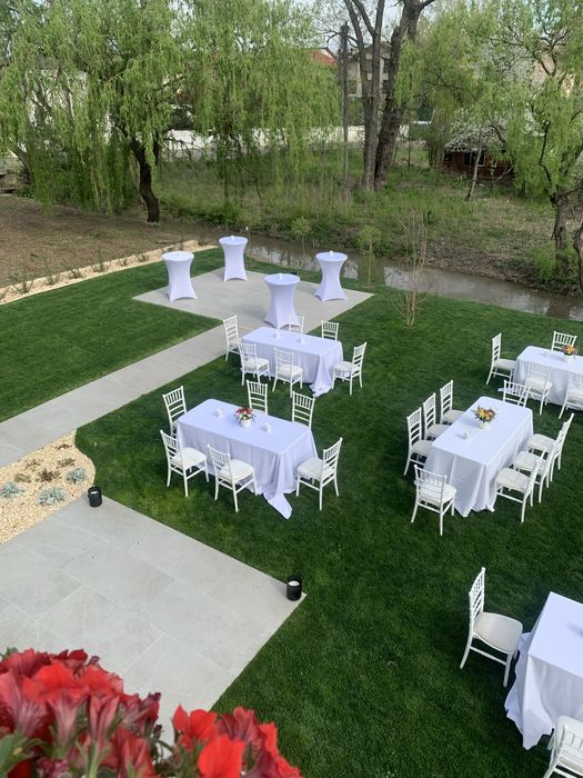 Inchiriem cort corturi evenimente nunta botez cununie, mese, scaune