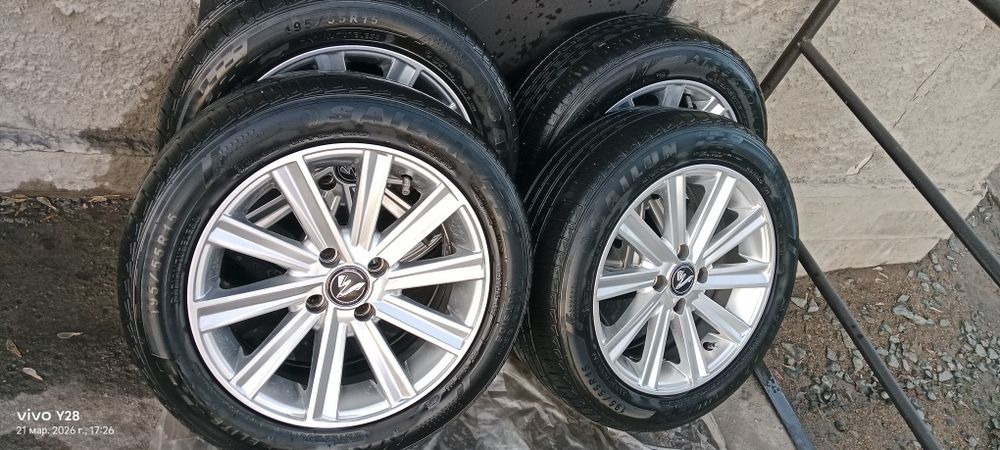 Летние колеса на 15