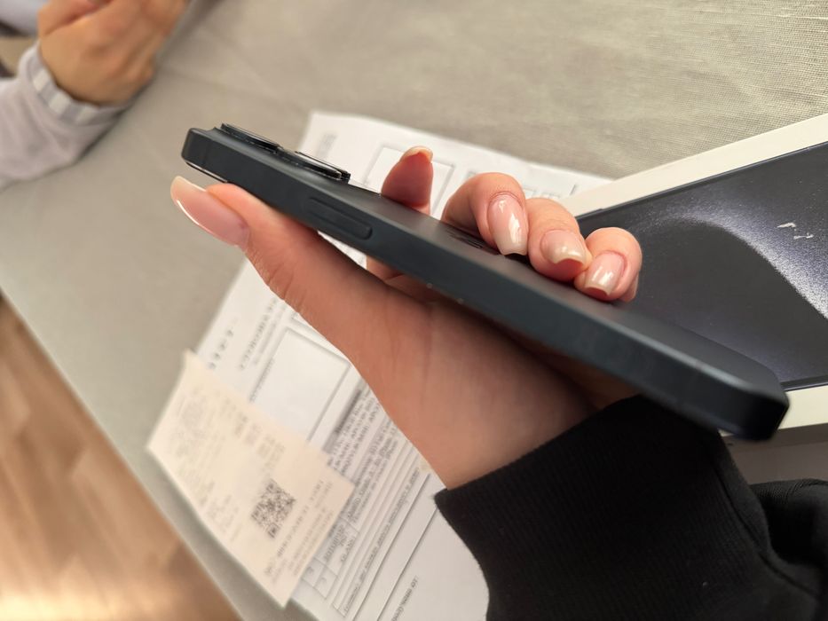 iPhone 15 Pro 128 GB – Blue Titanium Перфектен!!!