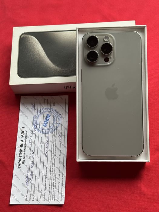 Iphone 15 Pro Max 512 gb емкость 90
