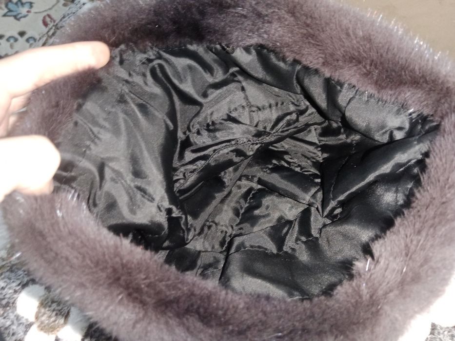 Норка шапка 50тысяч