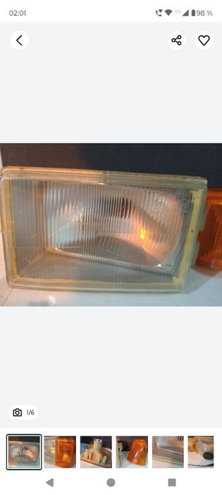 Lampa romaneasca sticla anii 90 dacia cn far