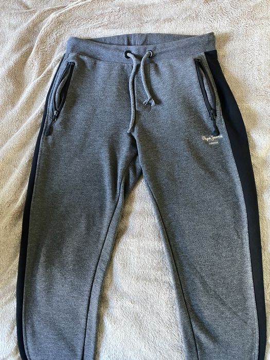 Pantaloni de trening Pepe Jeans London – Gri/Negru