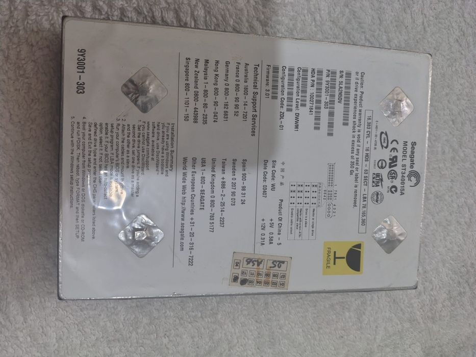 HDD Seagate,Maxtor,WD
