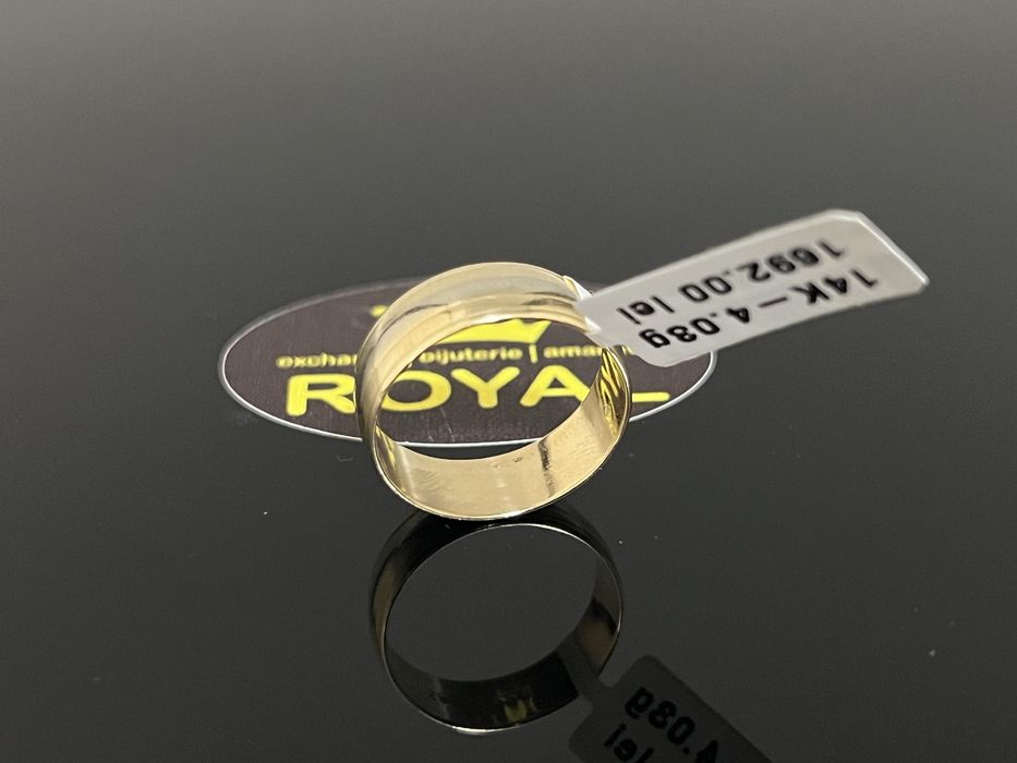 Bijuteria Royal CB: Inel stil verigheta aur 14k 4,03gr