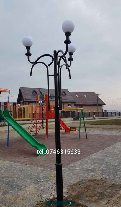 Stâlp de iluminat gradina curte