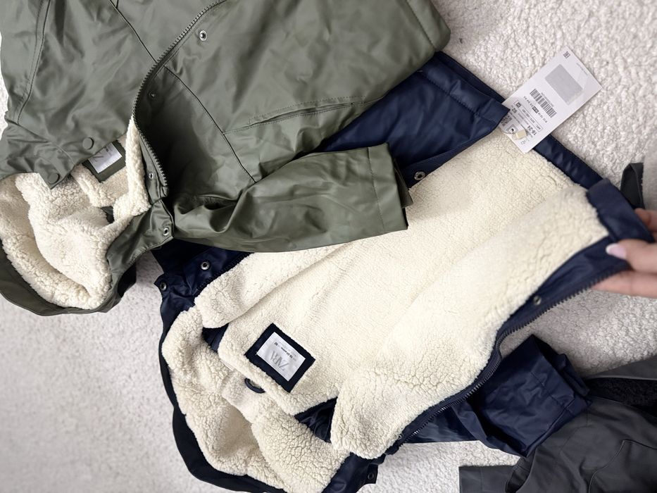 Jachete imblanite si impermeabile-Zara