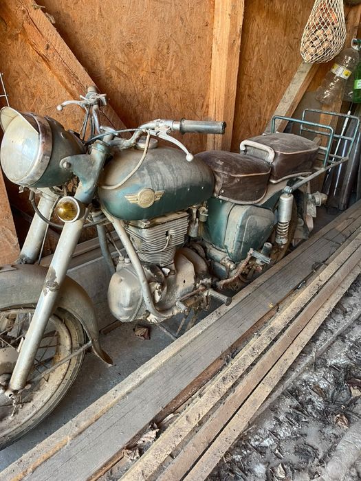 Motocicleta Simson AWO 425 Sport  de colectie, an 1960.