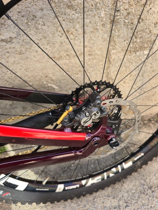 Canyon spectral CF 27.5 L 1х12 GX Full Rockshox Карбонов велосипед 4-бутални Saint Shimano