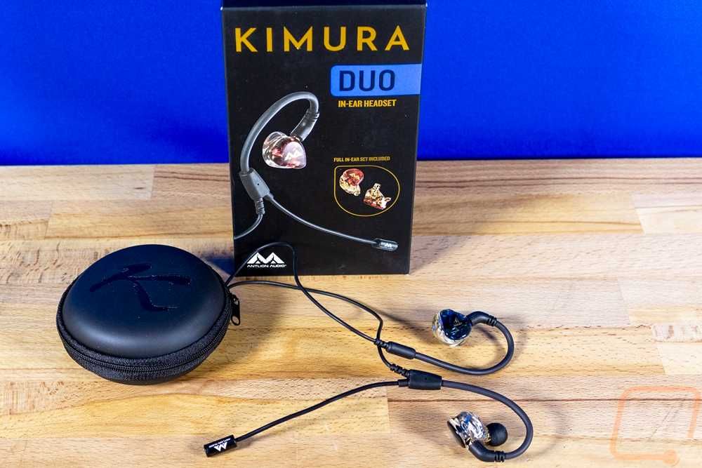 Antilon Audio Kimura Duo Casti HiFi IEMs Microfon Profesional, Noi