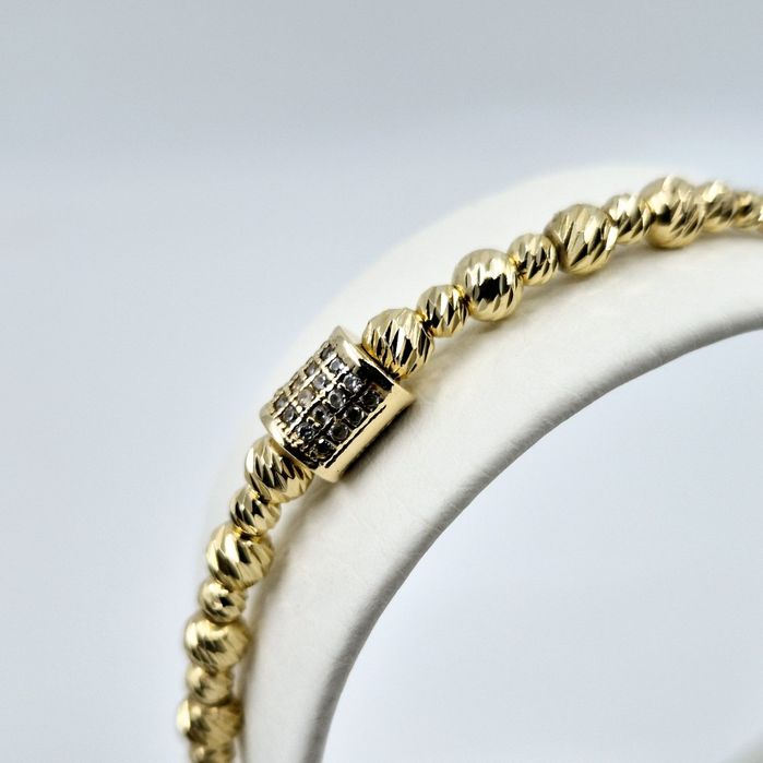 Bratara din aur de 14k cu snur, 4.82g | GlobalCash.ro #LU28920