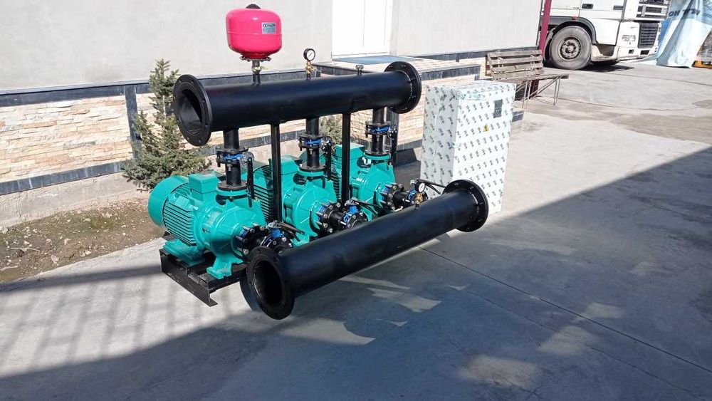 Пожарная насосная станция.