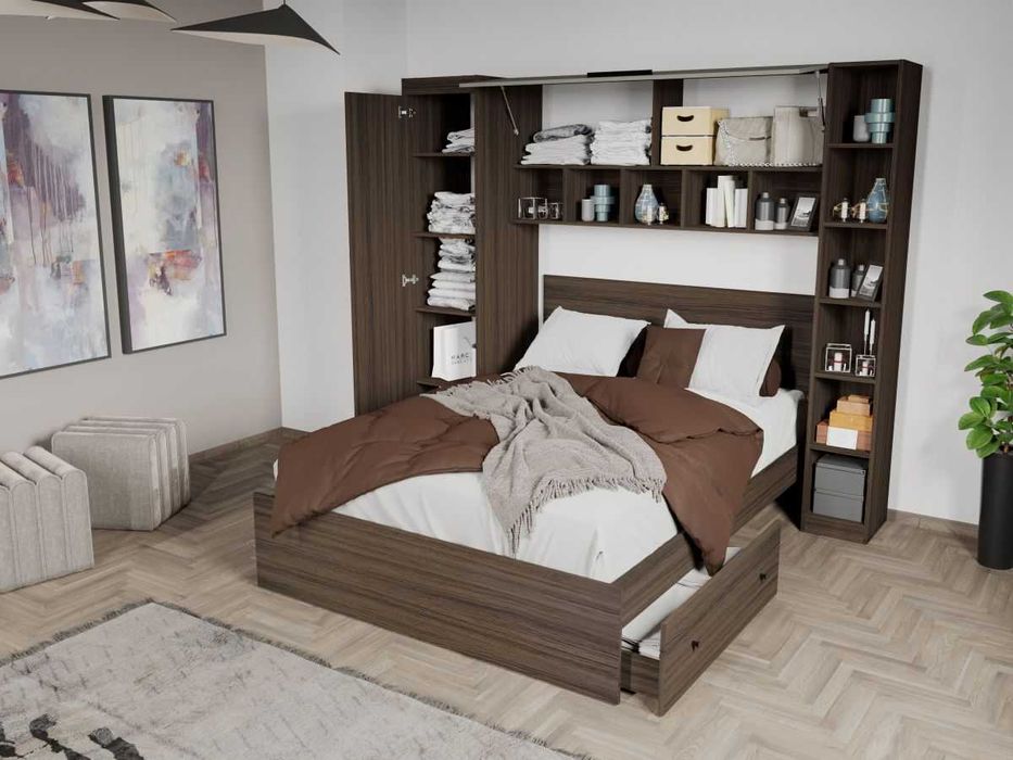 Set Dormitor Solomon 2.27m cu pat incadrat