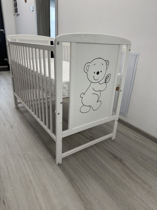 Vând pătuț pentru bebeluși + saltea