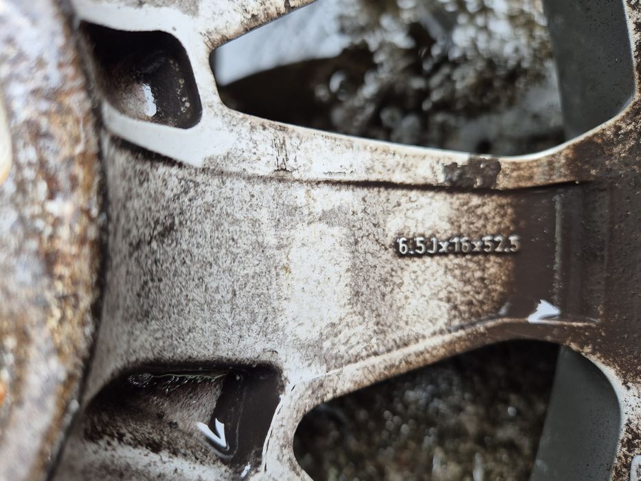 4бр алуминиеви джанти за Волво/ 6.5ж Х16/ ет 52.5/ 5Х 108/