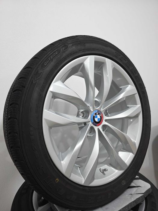 Jante 18 Style 609 OEM BMW F10 F11 F06 F12 F30 E90 X1 X3 cu senzori 8J et30 5x120 72.6