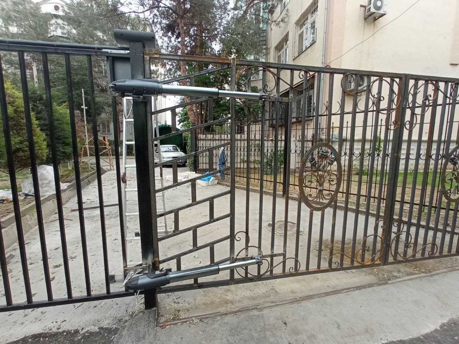 Автоматика на распашные и откатные ворота с wi-fi и аккумулятором