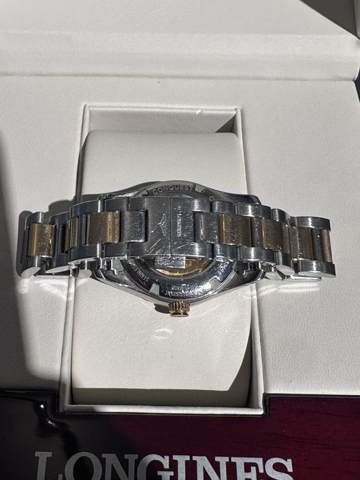 Longines Conquest Classic 29mm Stainless Steel/Gold 18K and Diamonds Automatic