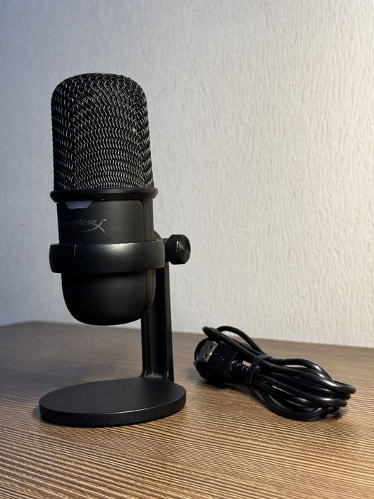 Микрофон HyperX SoloCast (Чёрный цвет)