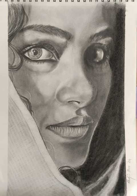 Portrete creion de vanzare, desenate manual