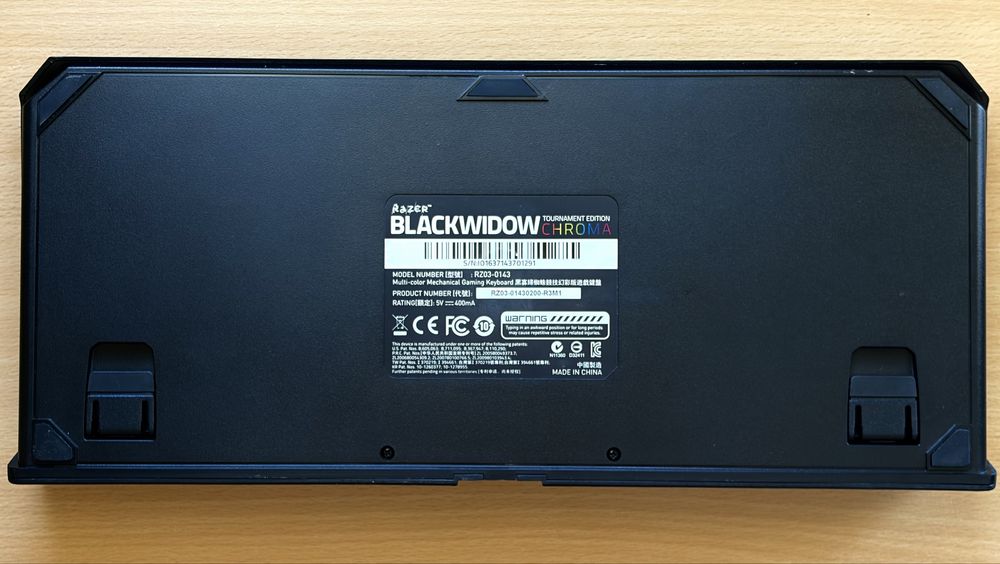 Клавиатура Razer BlackWidow Chroma Tournament Edition