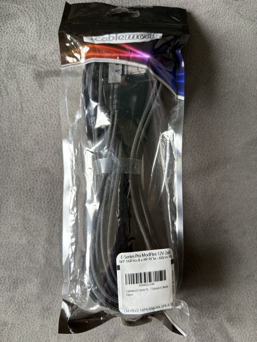 CableMod E-Series Pro ModFlex 12V-2x6 12VHPWR 90° StealthSense EVGA