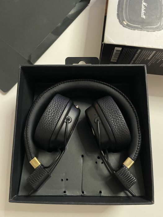 Casti Marshall major 2 Bluetooth  cutie cabluri