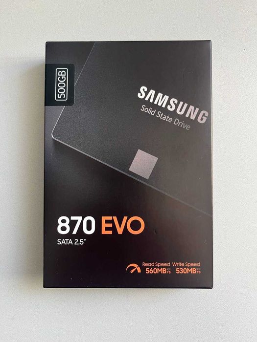 SSD Samsung 870 EVO 500 gb новый