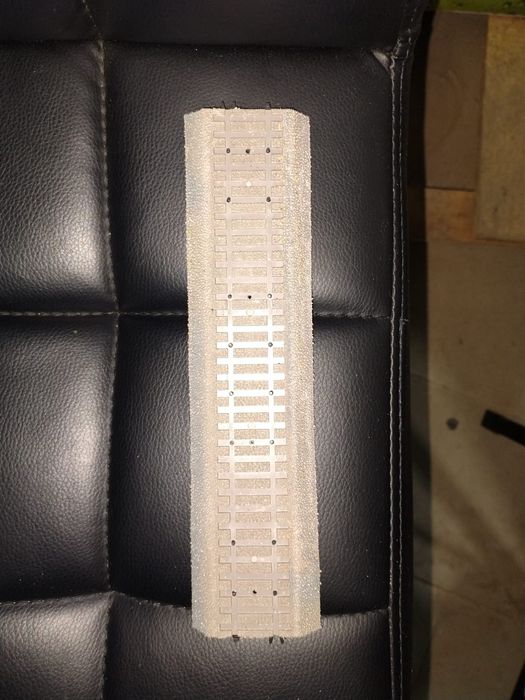 Terasament șine Roco Line machetă trenuleț electric HO cale ferată