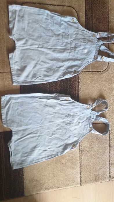 Лот за момиченце 4гцена 10лв и дънкови гащеризони за момиченце по 10лв