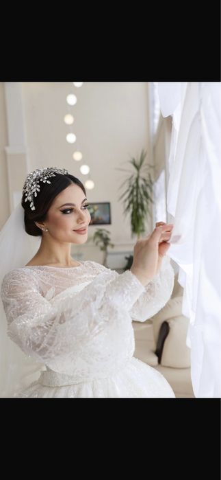 Роскошное свадебное платье