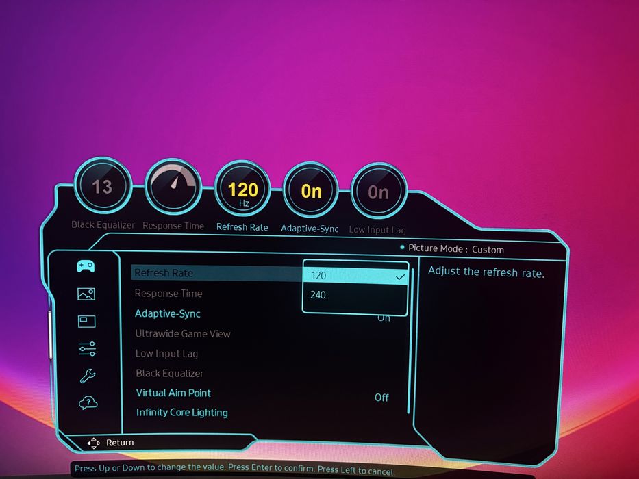 UHD 240Hz Монитор Samsung Odyssey G8 Neo LS32BG850NUXEN