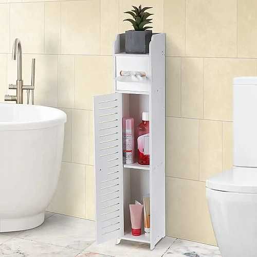 Тесен шкаф за коридор и тоалетна