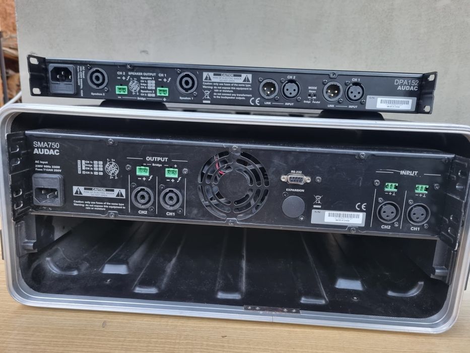 Putere Audac SMA 750/Audac DPA 152